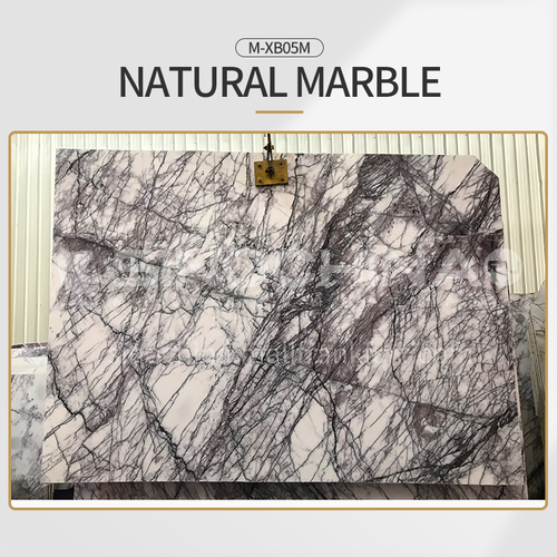 Modern light luxury white natural marble M-XB05M